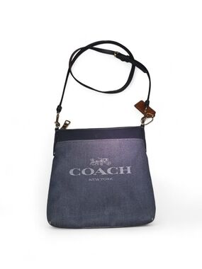 Coach  Denim  Crossbody Bag